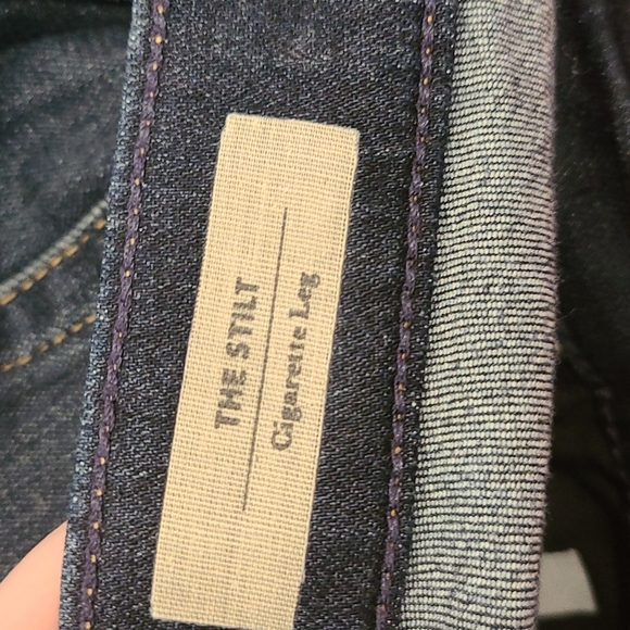 AG Adriano Goldschmied the stilt cigarette leg denim skinny jeans like new - Picture 7 of 8